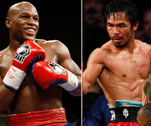 Mayweather vs. Pacquiao Most-Bet Boxing Bout Ever